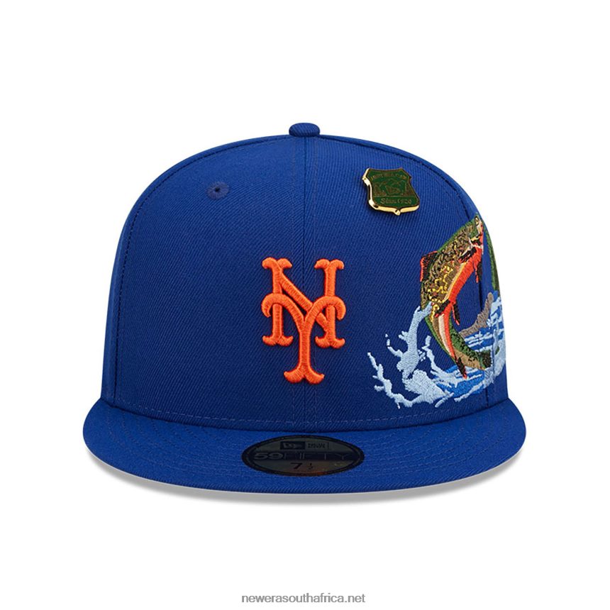New York Mets State Park Royal Blue 59FIFTY Fitted Cap New Era TRBRBN283
