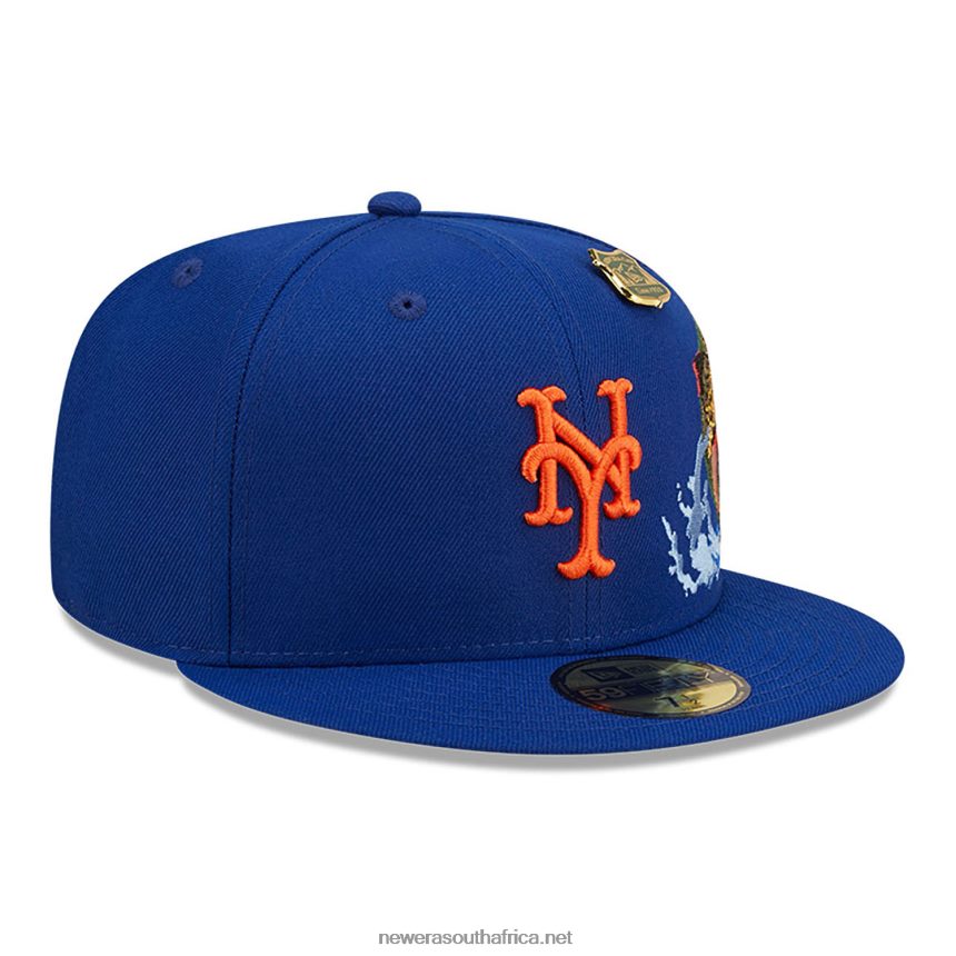New York Mets State Park Royal Blue 59FIFTY Fitted Cap New Era TRBRBN283