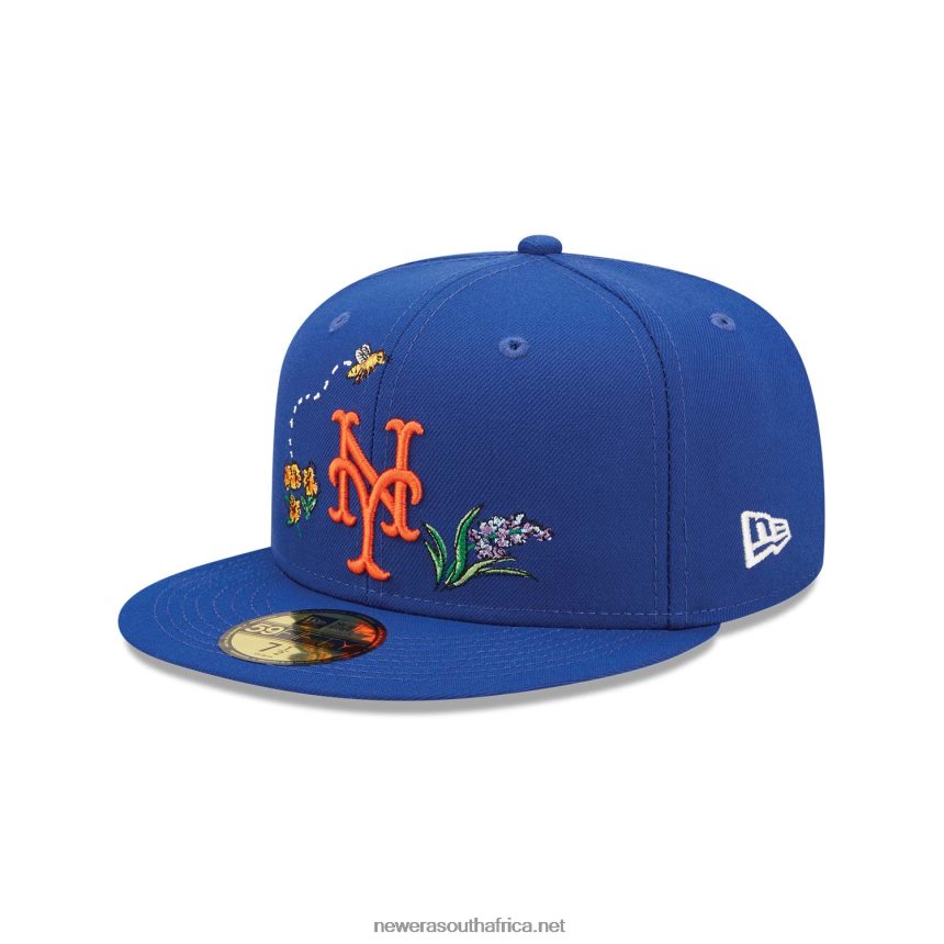 New York Mets Watercolour Floral Blue 59FIFTY Cap New Era TRBRBN43