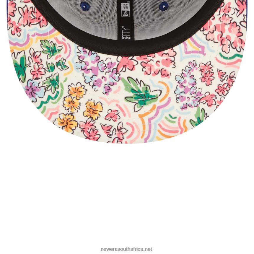 New York Mets Watercolour Floral Blue 59FIFTY Cap New Era TRBRBN43