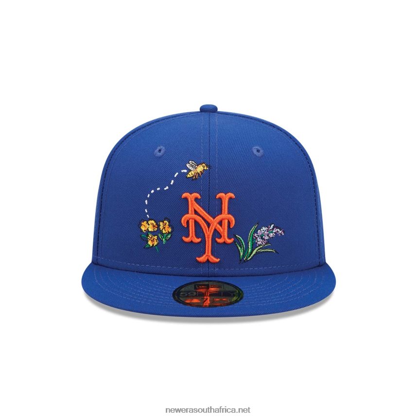 New York Mets Watercolour Floral Blue 59FIFTY Cap New Era TRBRBN43