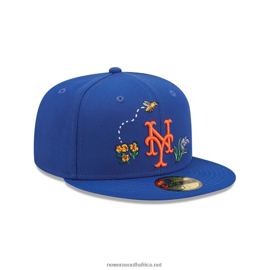 New York Mets Watercolour Floral Blue 59FIFTY Cap New Era TRBRBN43