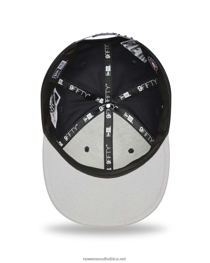 New York Yankees All Over Patch Navy 9FIFTY Snapback Cap New Era TRBRBN1983