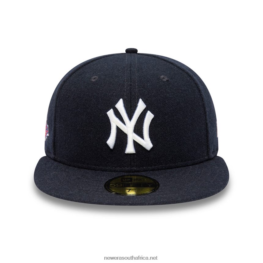 New York Yankees Anniversary Wool Navy 59FIFTY Fitted Cap New Era TRBRBN206