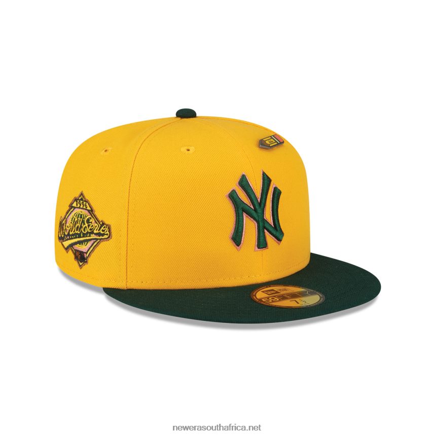 New York Yankees Back to School Yellow 59FIFTY Fitted Cap New Era TRBRBN1141