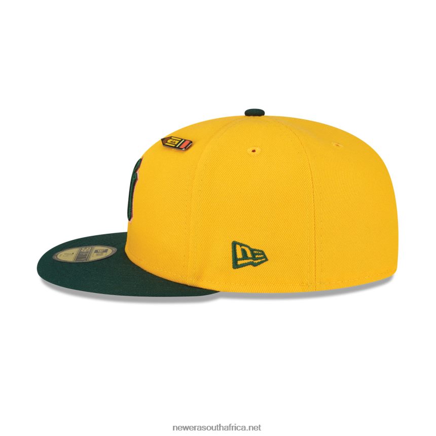 New York Yankees Back to School Yellow 59FIFTY Fitted Cap New Era TRBRBN1141
