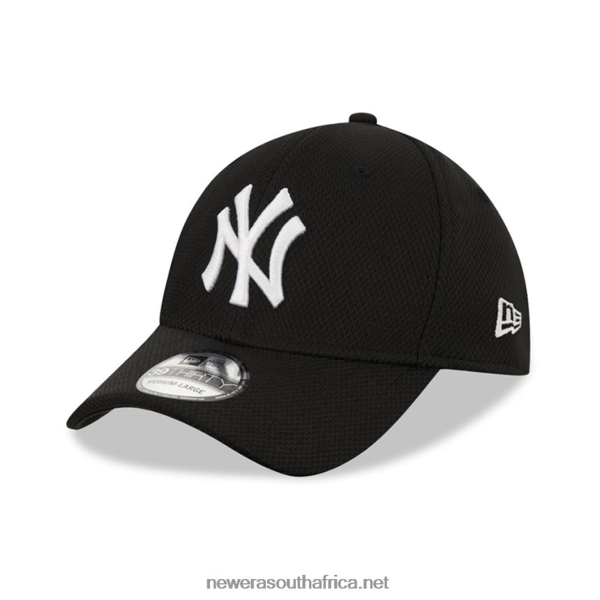 New York Yankees Black 39THIRTY Cap New Era TRBRBN2170