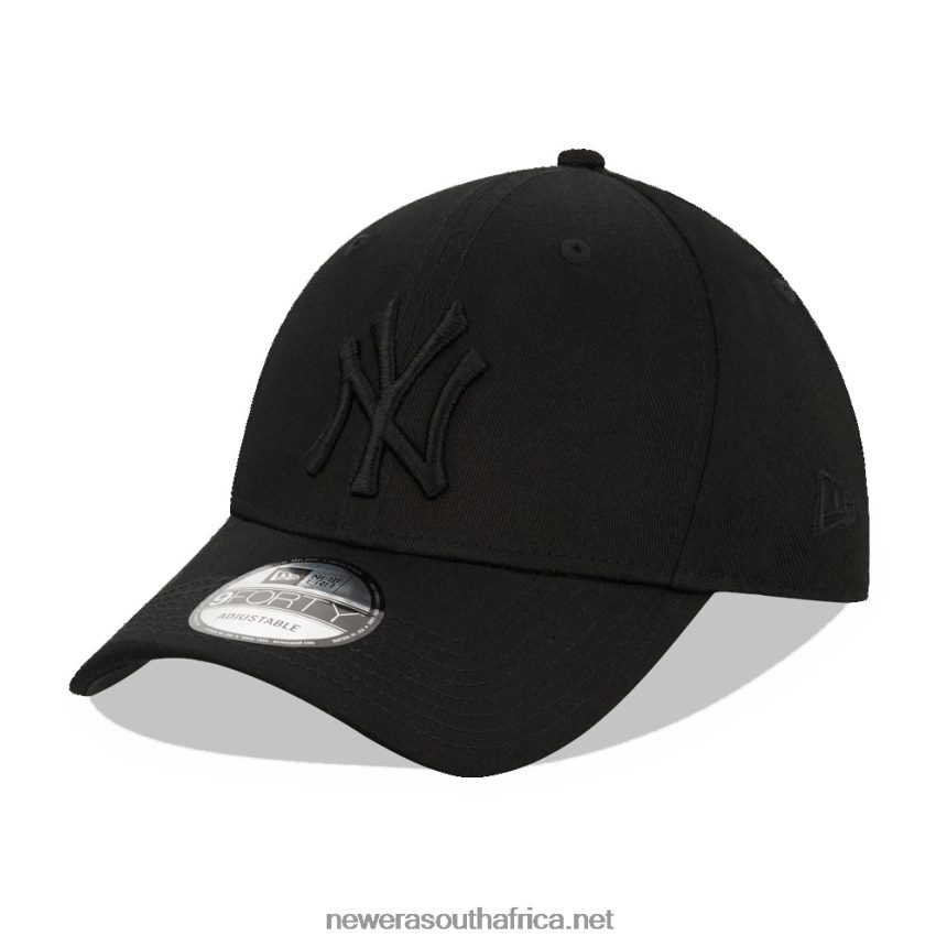New York Yankees Black 9FORTY Snapback Cap New Era TRBRBN1592