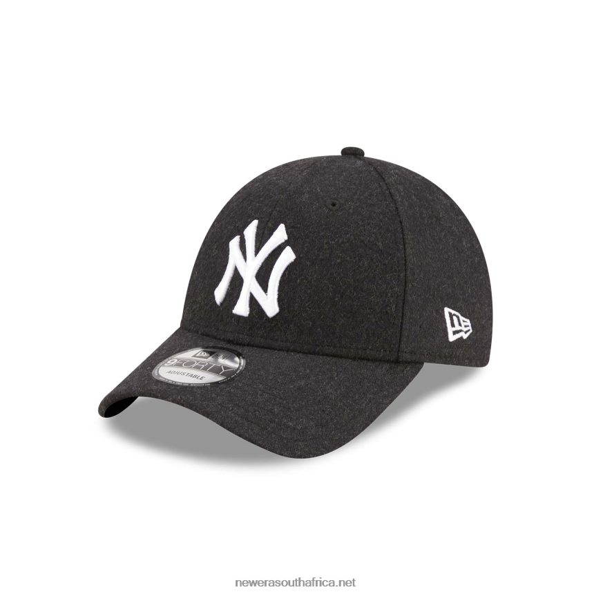 New York Yankees Black Wool 9FORTY Adjustable Cap New Era TRBRBN1751