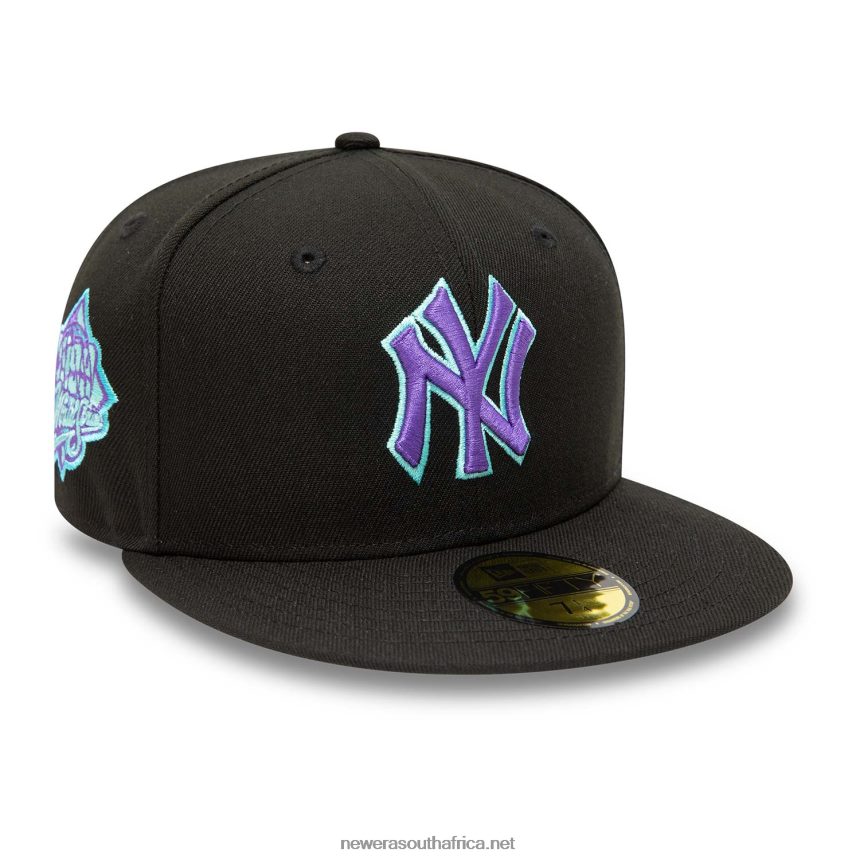 New York Yankees Black and Blue Tint 59FIFTY Fitted Cap New Era TRBRBN704