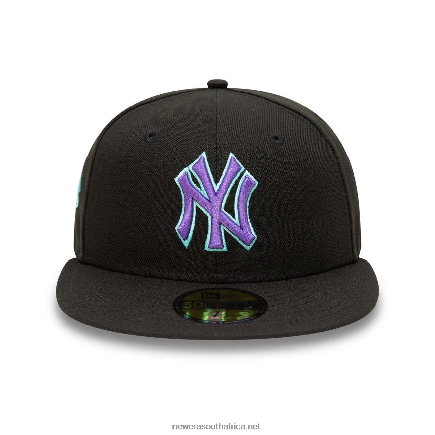 New York Yankees Black and Blue Tint 59FIFTY Fitted Cap New Era TRBRBN704