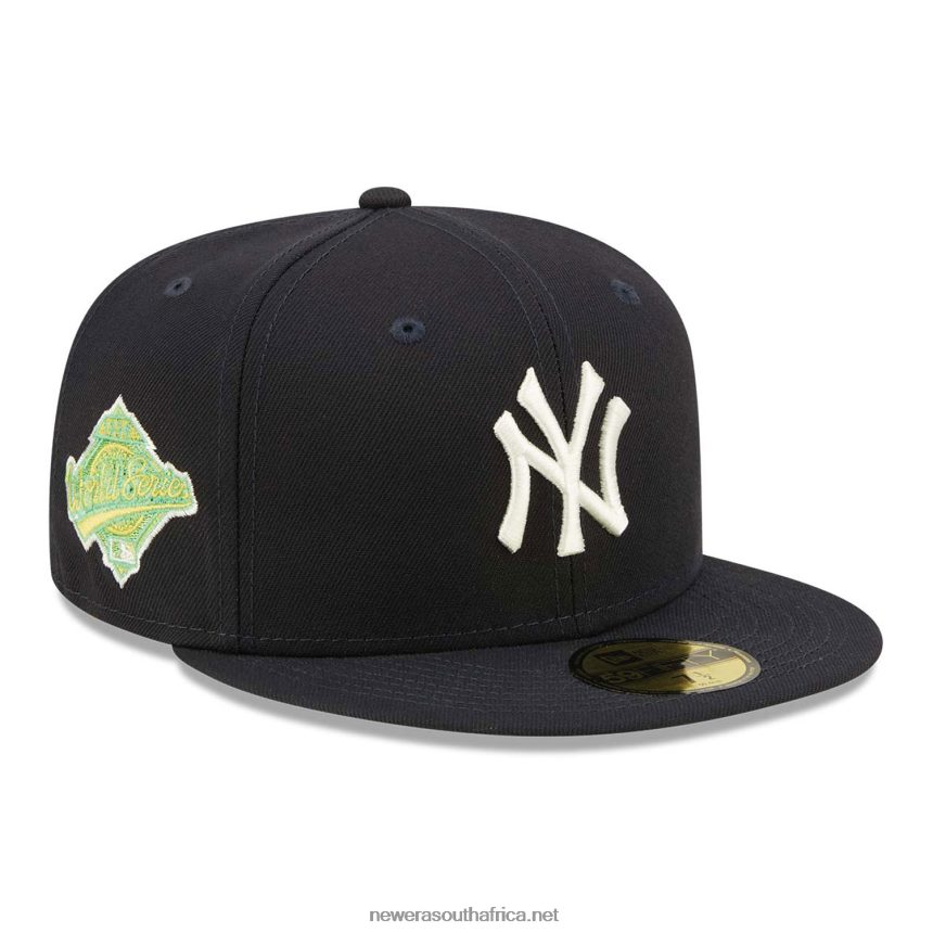 New York Yankees Citrus Pop Navy 59FIFTY Fitted Cap New Era TRBRBN1408