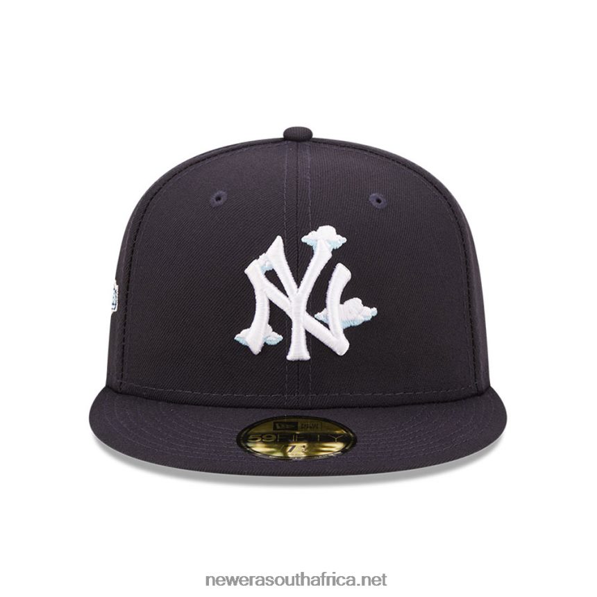 New York Yankees Comic Cloud Navy 59FIFTY Fitted Cap New Era TRBRBN1205