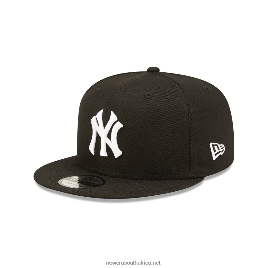 New York Yankees Cooperstown Black 9FIFTY Snapback Cap New Era TRBRBN1927