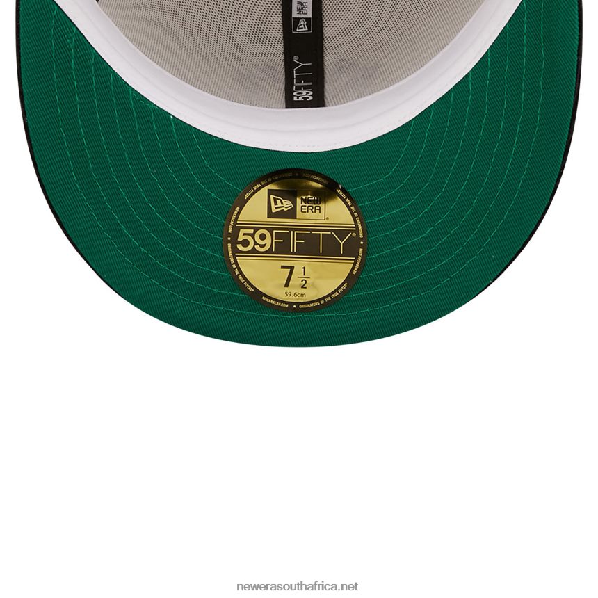 New York Yankees Cooperstown White 59FIFTY Fitted Cap New Era TRBRBN286