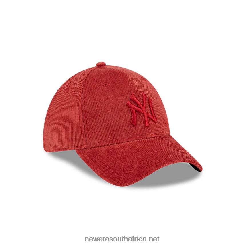 New York Yankees Cord Red 39THIRTY Stretch Fit Cap New Era TRBRBN2152