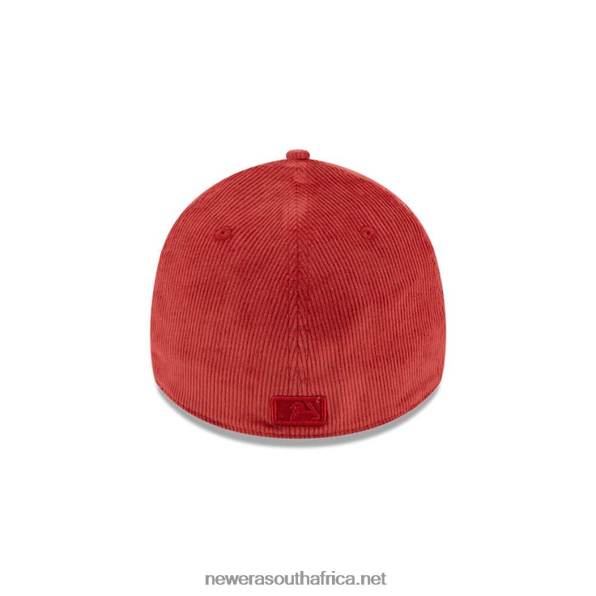 New York Yankees Cord Red 39THIRTY Stretch Fit Cap New Era TRBRBN2152