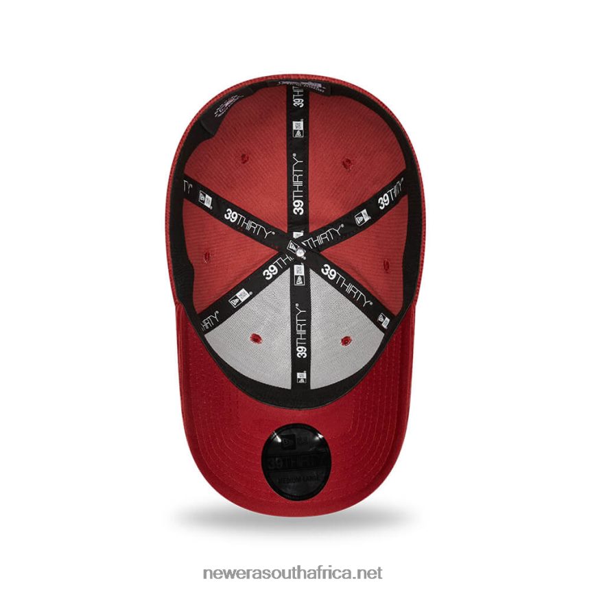 New York Yankees Cord Red 39THIRTY Stretch Fit Cap New Era TRBRBN2152