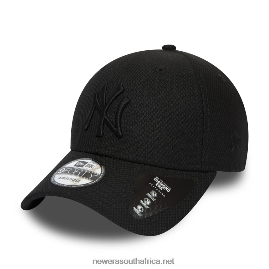 New York Yankees Diamond Era Black 9FORTY Cap New Era TRBRBN1523