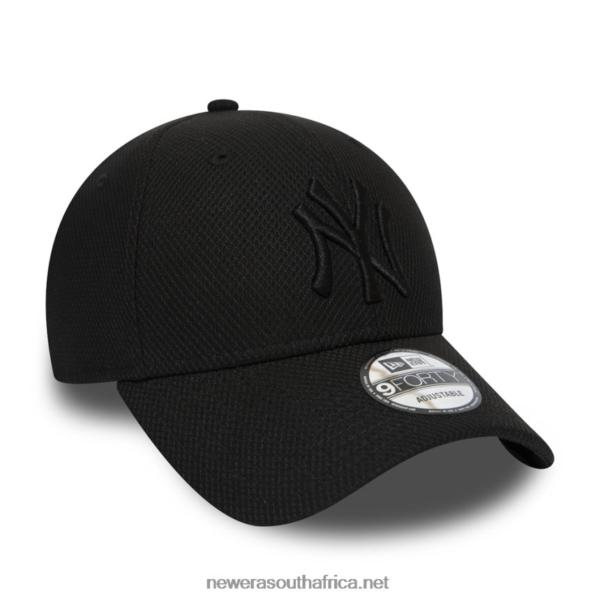 New York Yankees Diamond Era Black 9FORTY Cap New Era TRBRBN1523