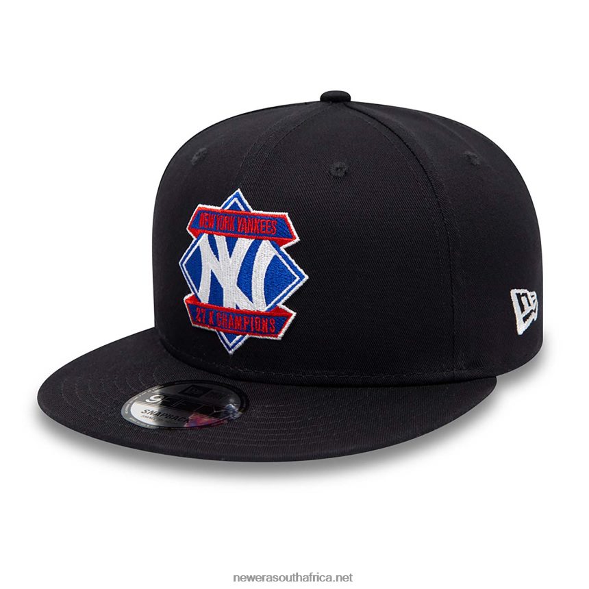 New York Yankees Diamond Patch Navy 9FIFTY Snapback Cap New Era TRBRBN1865