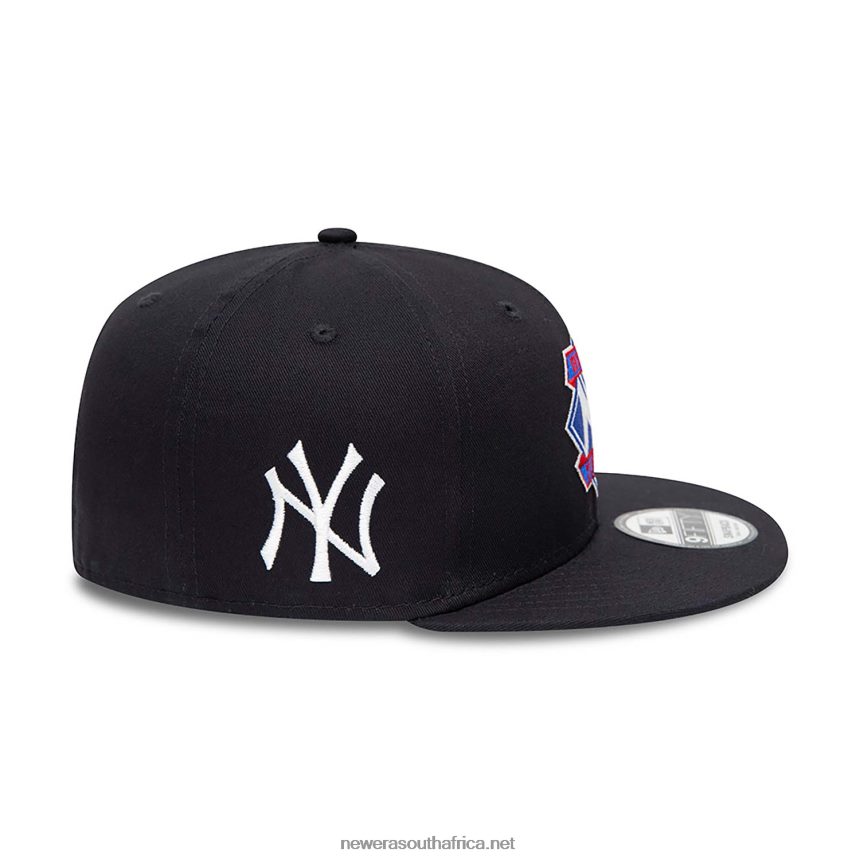 New York Yankees Diamond Patch Navy 9FIFTY Snapback Cap New Era TRBRBN1865