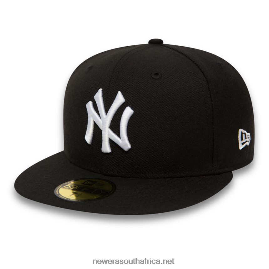 New York Yankees Essential Black 59FIFTY Cap New Era TRBRBN56