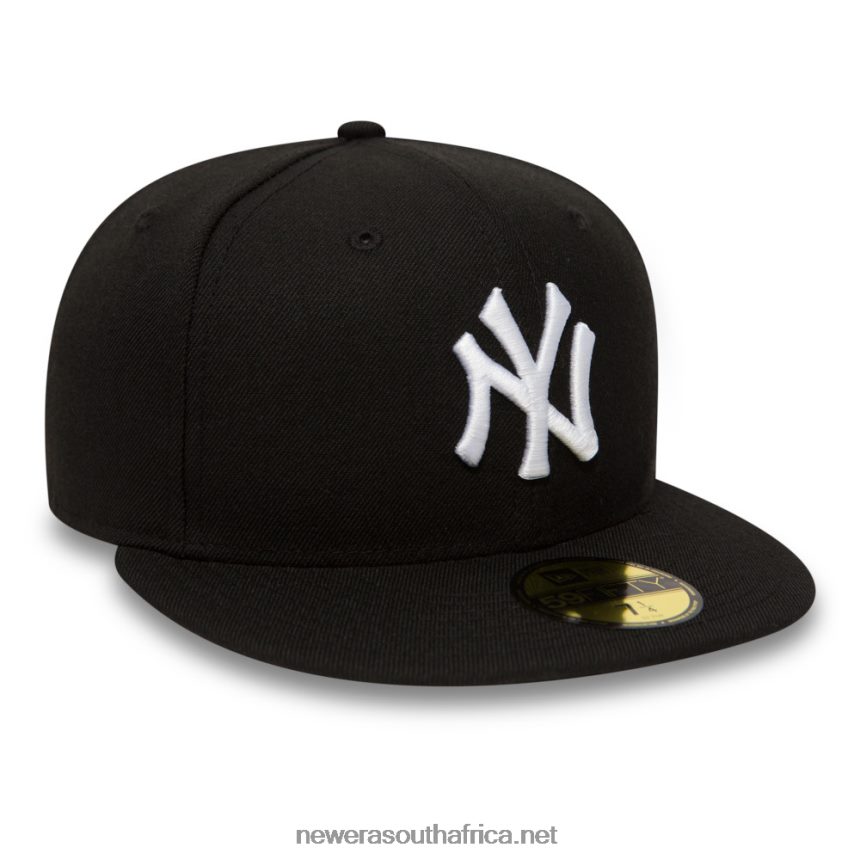 New York Yankees Essential Black 59FIFTY Cap New Era TRBRBN56