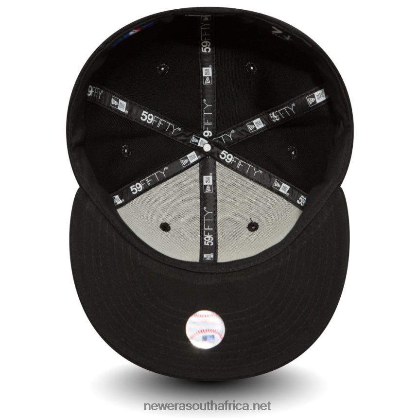 New York Yankees Essential Black 59FIFTY Cap New Era TRBRBN56