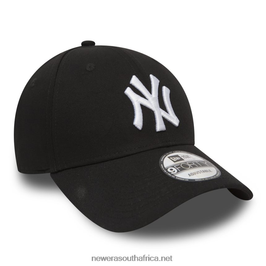 New York Yankees Essential Black 9FORTY Cap New Era TRBRBN1812