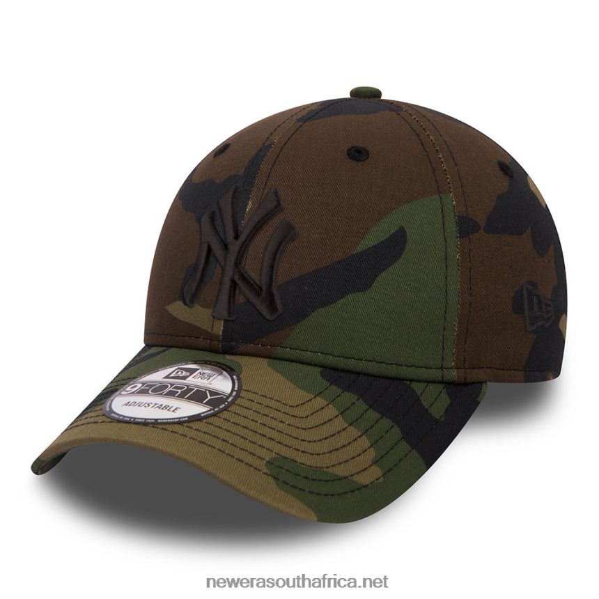 New York Yankees Essential Camo 9FORTY Cap New Era TRBRBN1559