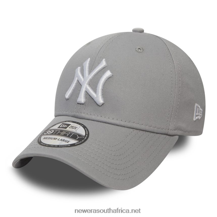 New York Yankees Essential Grey 39THIRTY Cap New Era TRBRBN2194