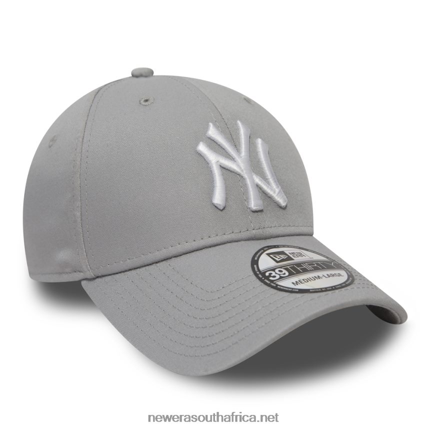 New York Yankees Essential Grey 39THIRTY Cap New Era TRBRBN2194