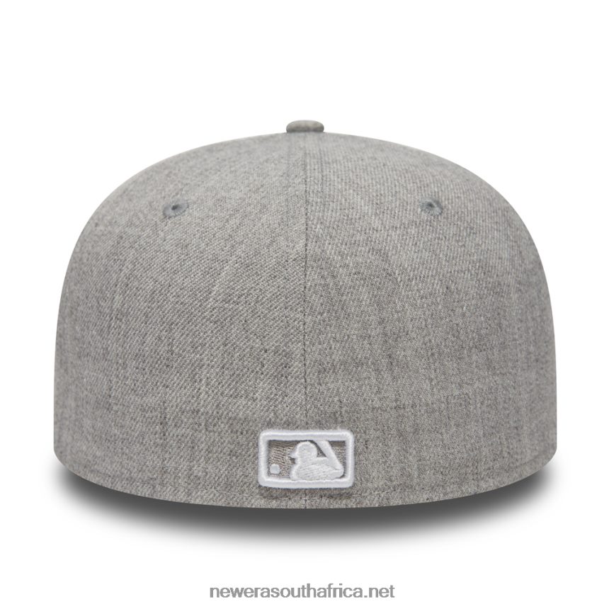 New York Yankees Essential Heather Grey 59FIFTY Cap New Era TRBRBN1273
