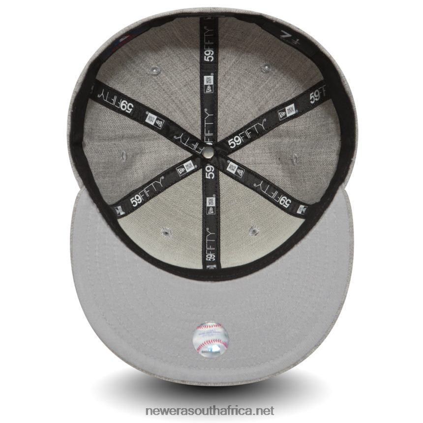 New York Yankees Essential Heather Grey 59FIFTY Cap New Era TRBRBN1273