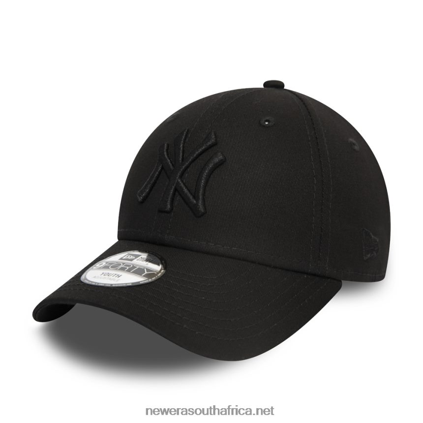 New York Yankees Essential Kids Black 9FORTY Cap New Era TRBRBN1487