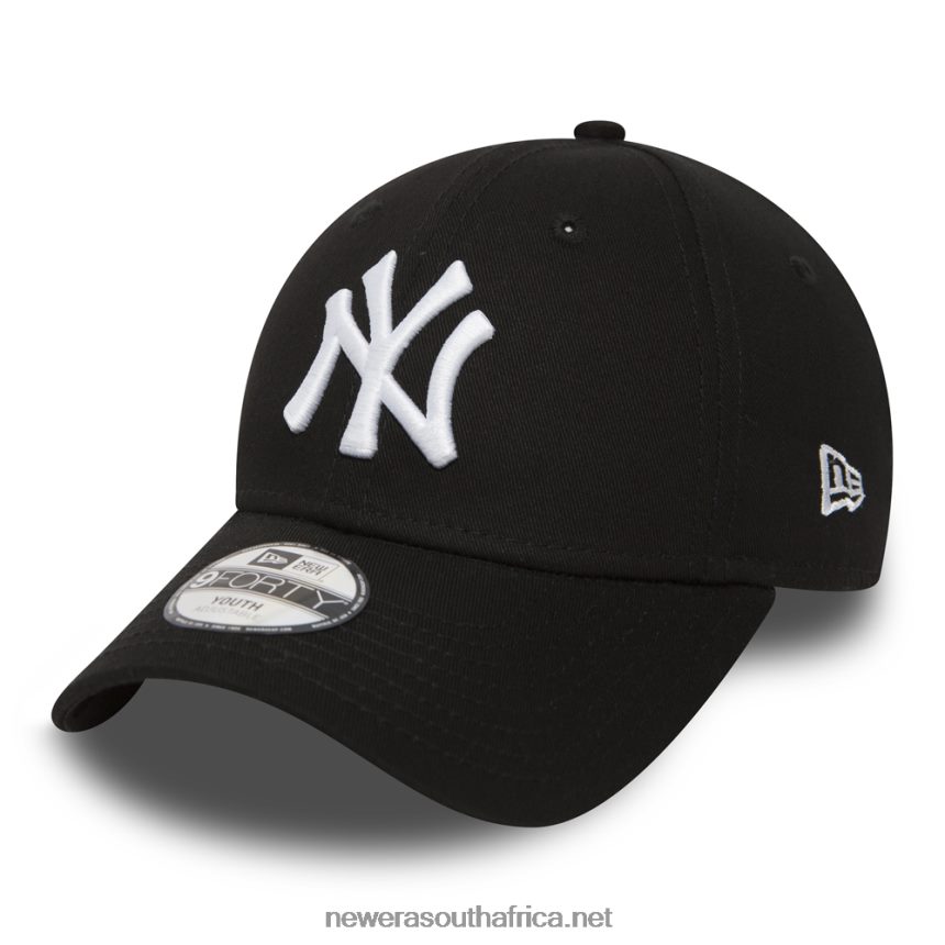 New York Yankees Essential Kids Black 9FORTY Cap New Era TRBRBN1573