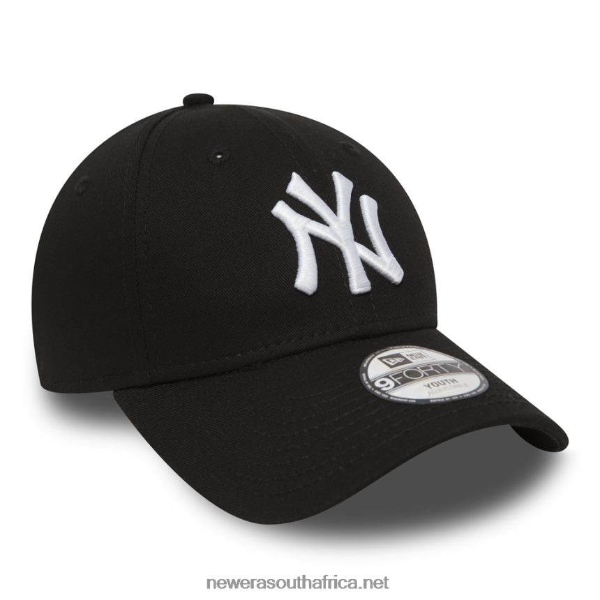 New York Yankees Essential Kids Black 9FORTY Cap New Era TRBRBN1573
