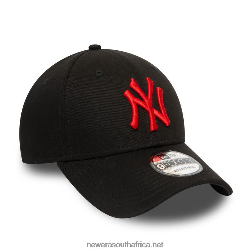 New York Yankees Essential Logo Black 9FORTY Cap New Era TRBRBN1817