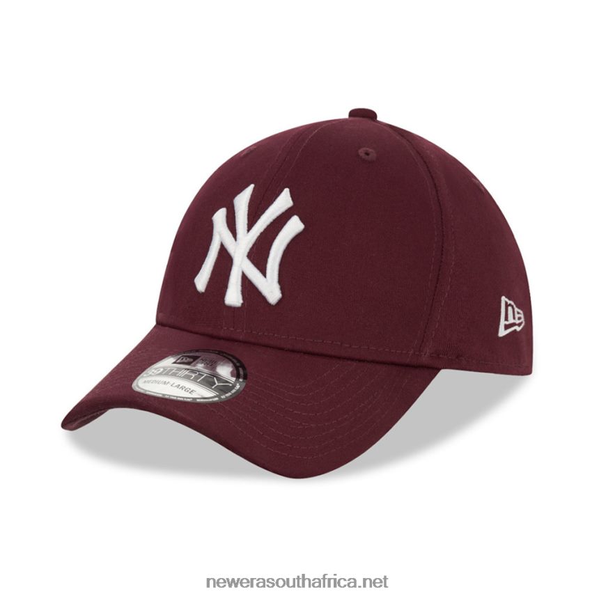 New York Yankees Essential Maroon 39THIRTY Cap New Era TRBRBN2176