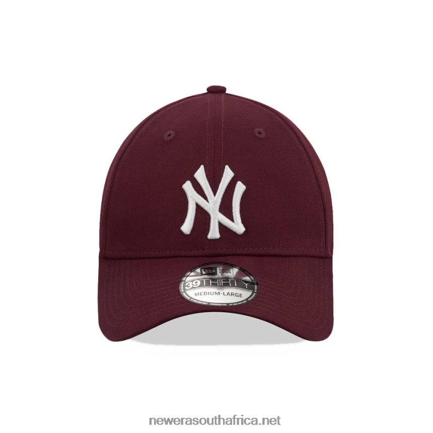 New York Yankees Essential Maroon 39THIRTY Cap New Era TRBRBN2176