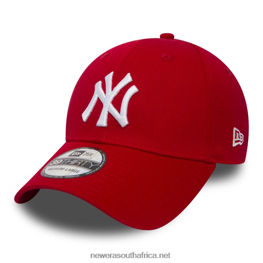 New York Yankees Essential Red 39THIRTY Cap New Era TRBRBN2197