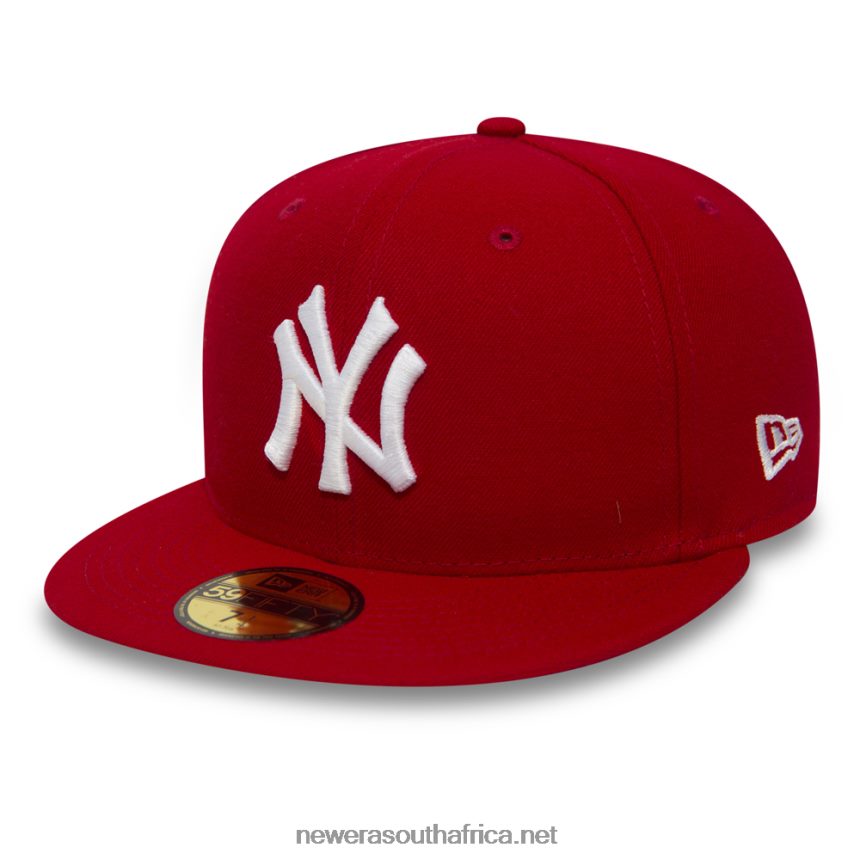 New York Yankees Essential Red 59FIFTY Cap New Era TRBRBN118