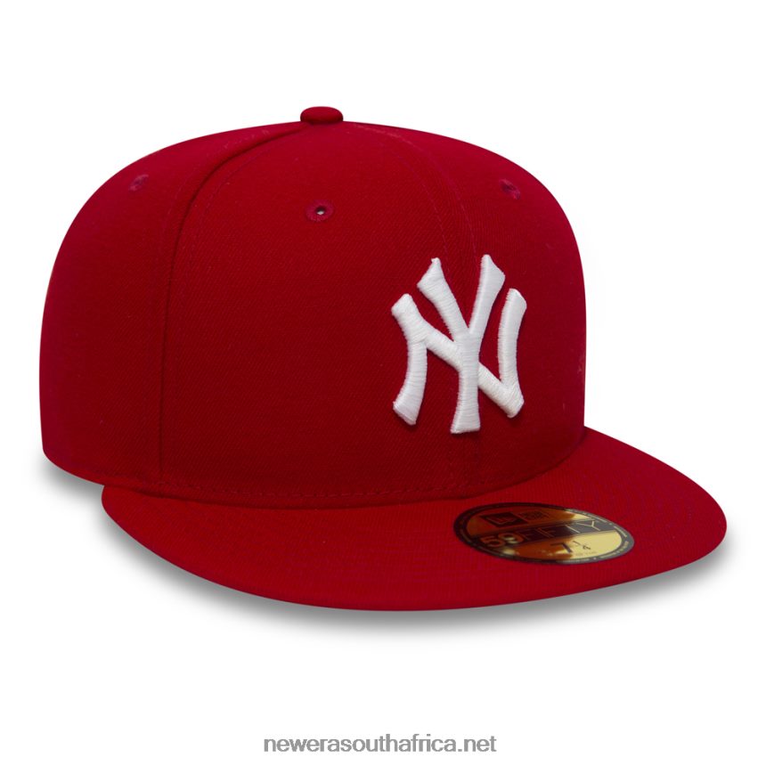 New York Yankees Essential Red 59FIFTY Cap New Era TRBRBN118