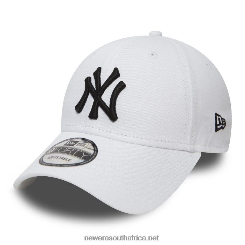 New York Yankees Essential White 9FORTY Cap New Era TRBRBN1541
