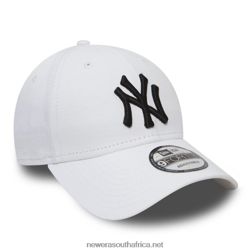 New York Yankees Essential White 9FORTY Cap New Era TRBRBN1541