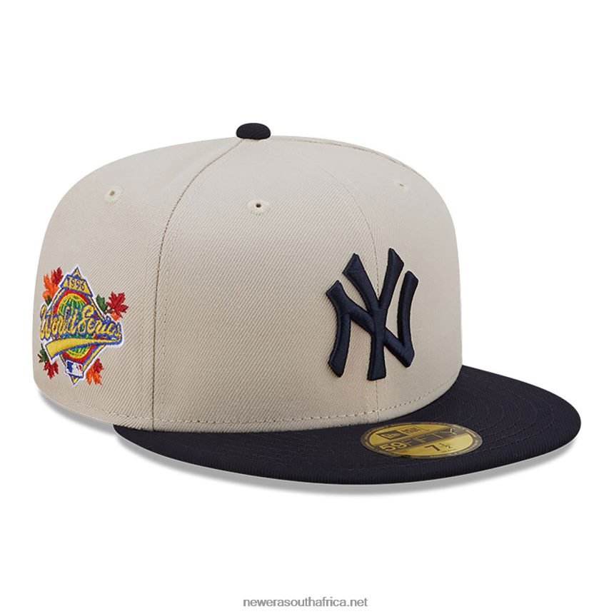 New York Yankees Fall Classic White 59FIFTY Fitted Cap New Era TRBRBN654