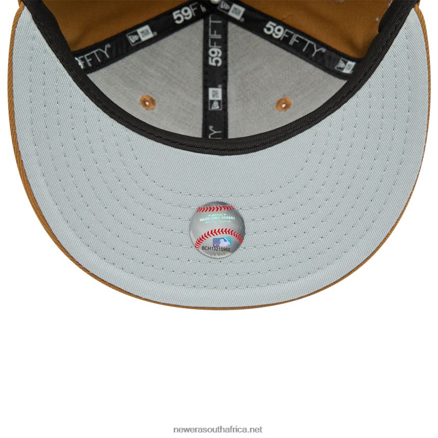 New York Yankees Fall Colours Brown 59FIFTY Fitted Cap New Era TRBRBN753