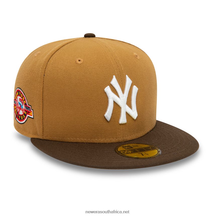 New York Yankees Fall Colours Contrast Visor Brown 59FIFTY Fitted Cap New Era TRBRBN757