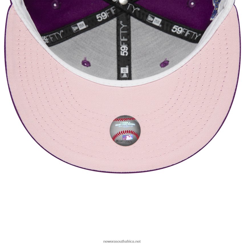 New York Yankees Grape Purple 59FIFTY Fitted Cap New Era TRBRBN900